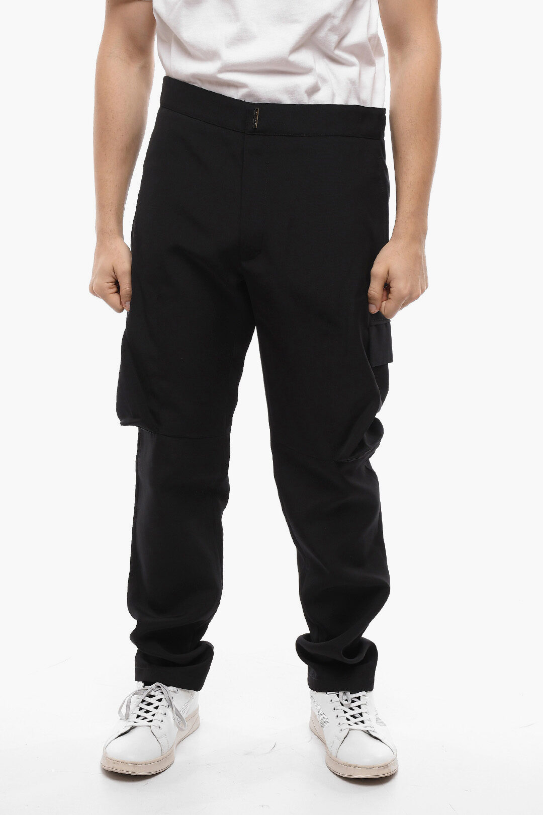 Givenchy Slim Fit Wool Cargo Pants men - Glamood Outlet