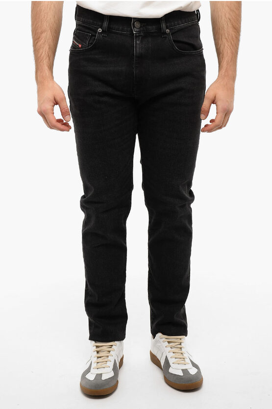 Diesel D-strukt Slim-fit Jeans In Black
