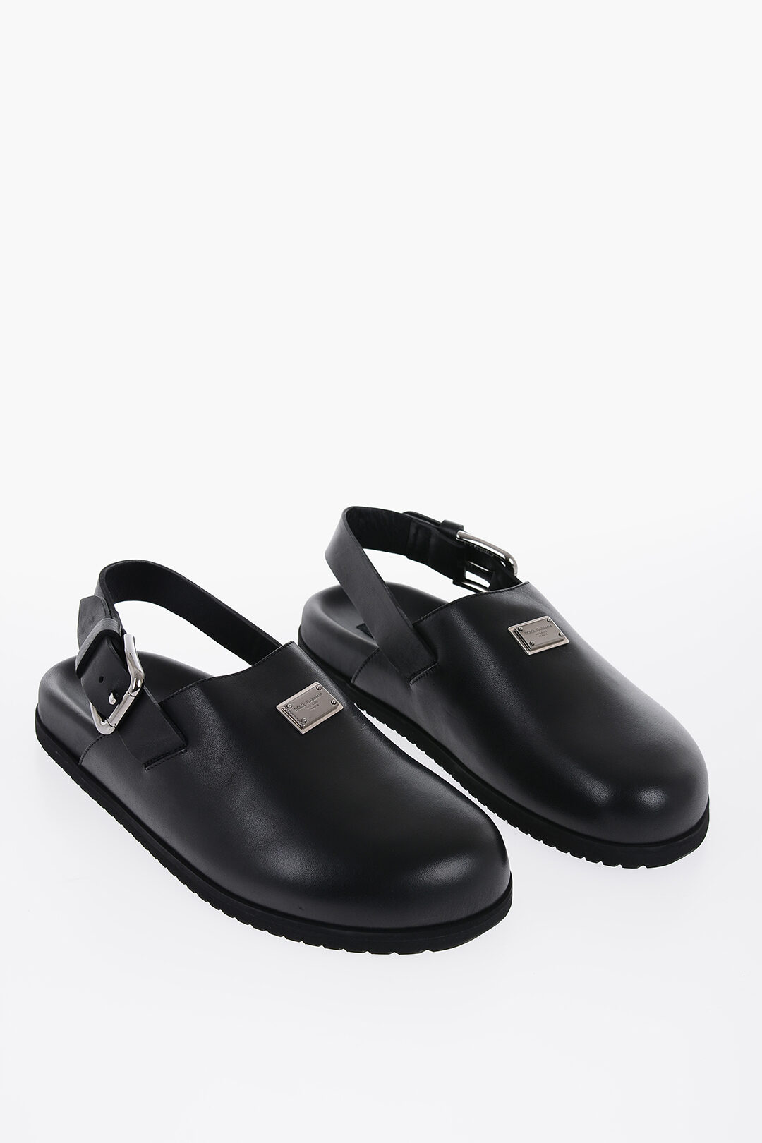 Black slingback mules online