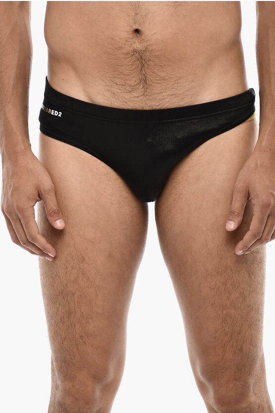 Dsquared2 Slip Swimsuit Wet Effect