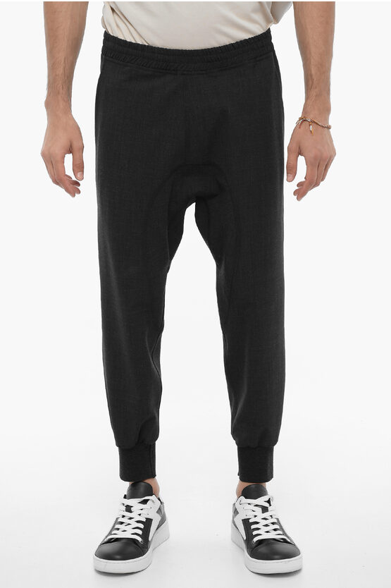 Neil Barrett Slouch Fit Charlie Casual Pants With Drawstring Waist