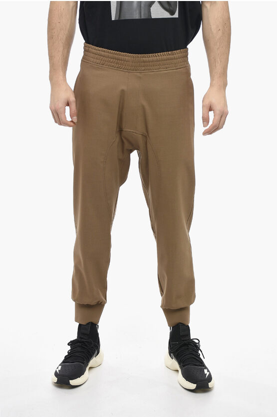 Neil Barrett Slouch Fit Charlie Pants With Cuffs In Green