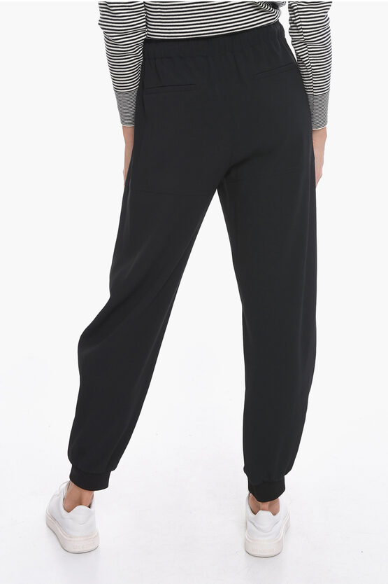 Slouchy Drawstring Waist Joggers