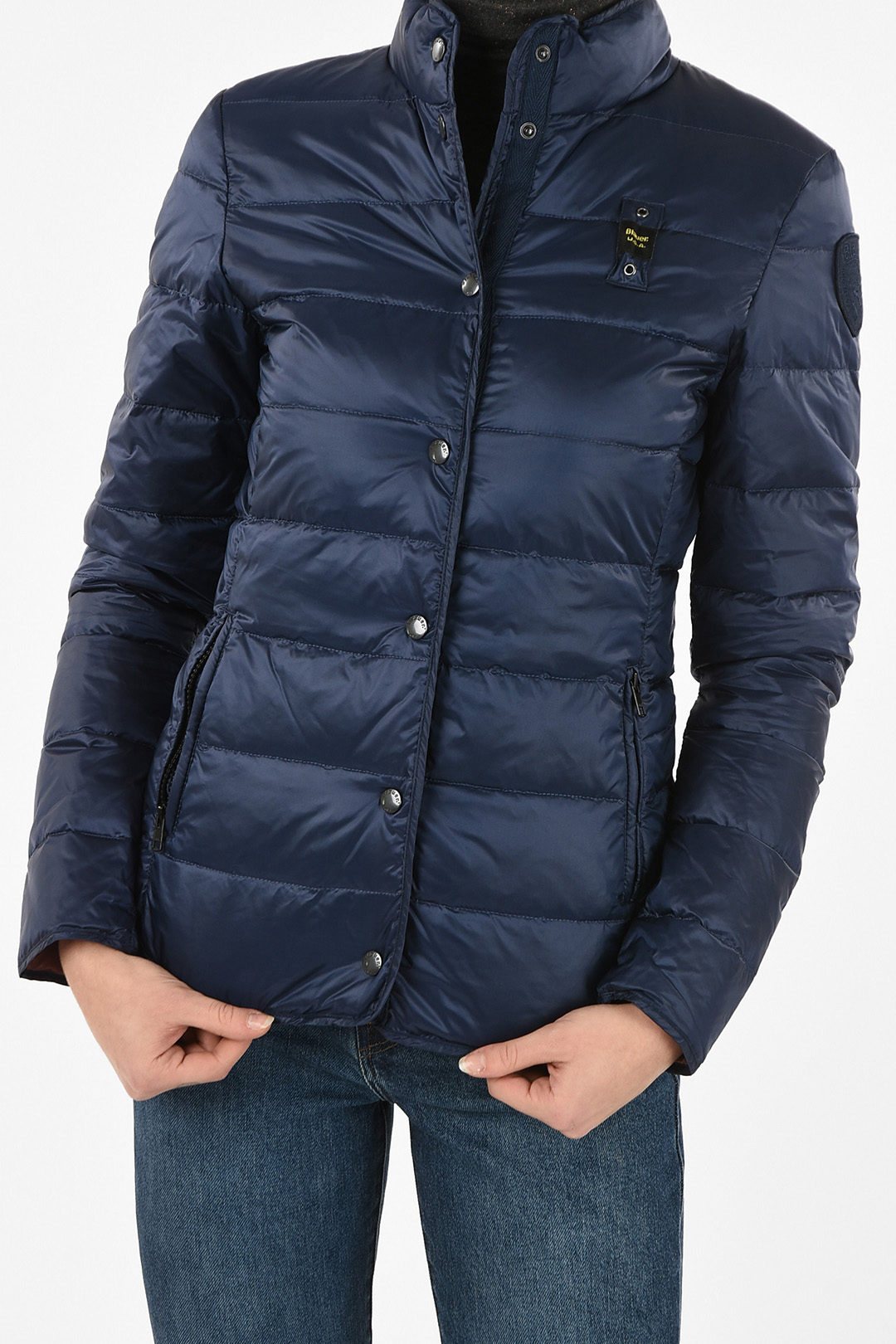 snap button down jacket women - Outlet