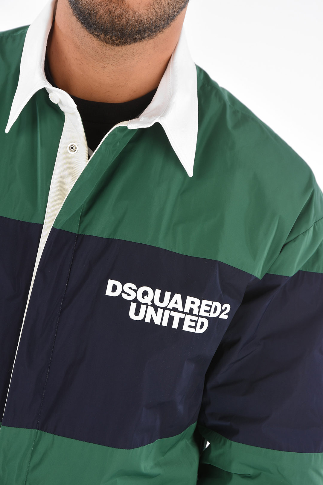 Dsquared2 Snap Button Overshirt men 