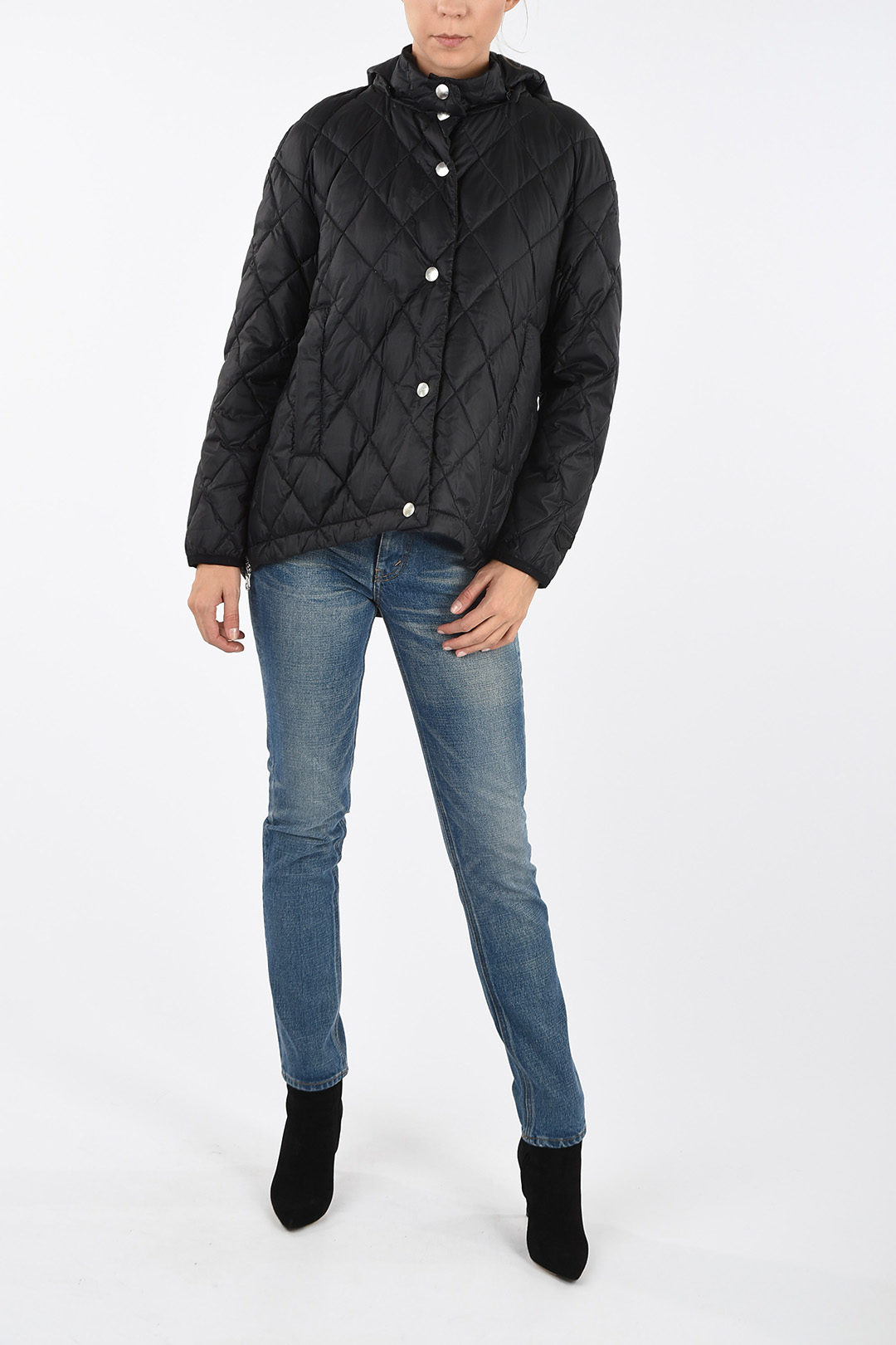 Duvetica Snap Button Quilted DYMFNA Down Jacket women - Glamood Outlet
