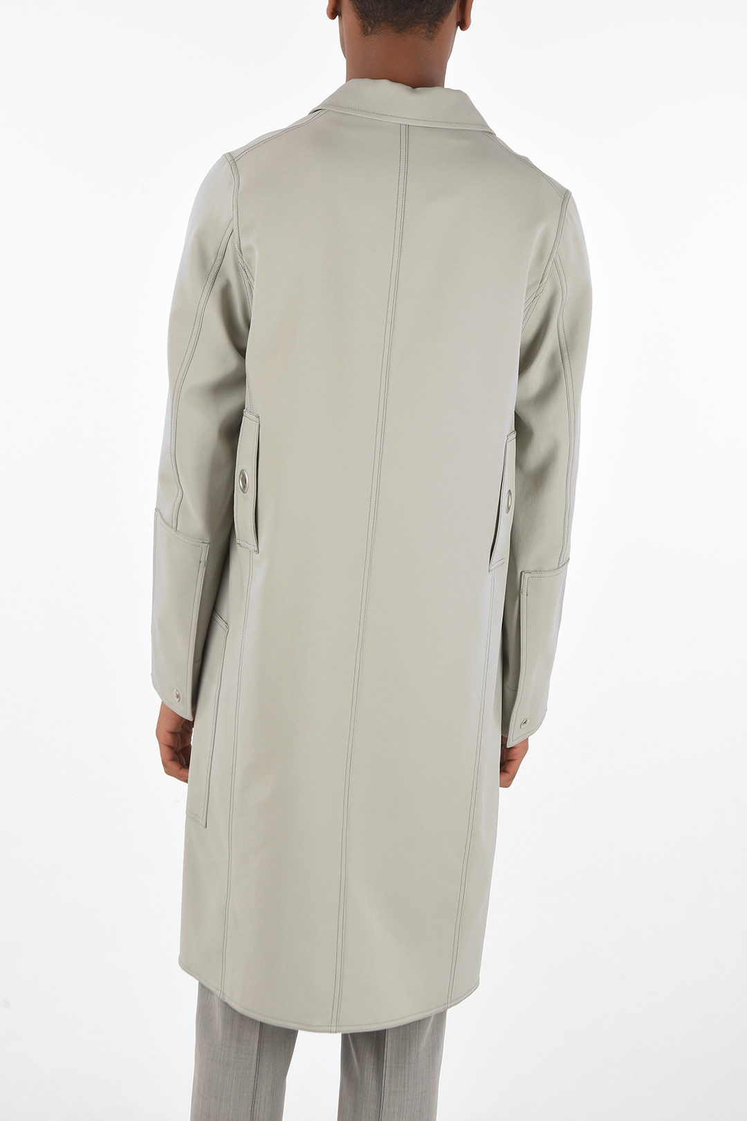 OAMC snap buttons chesterfield coat men Glamood Outlet