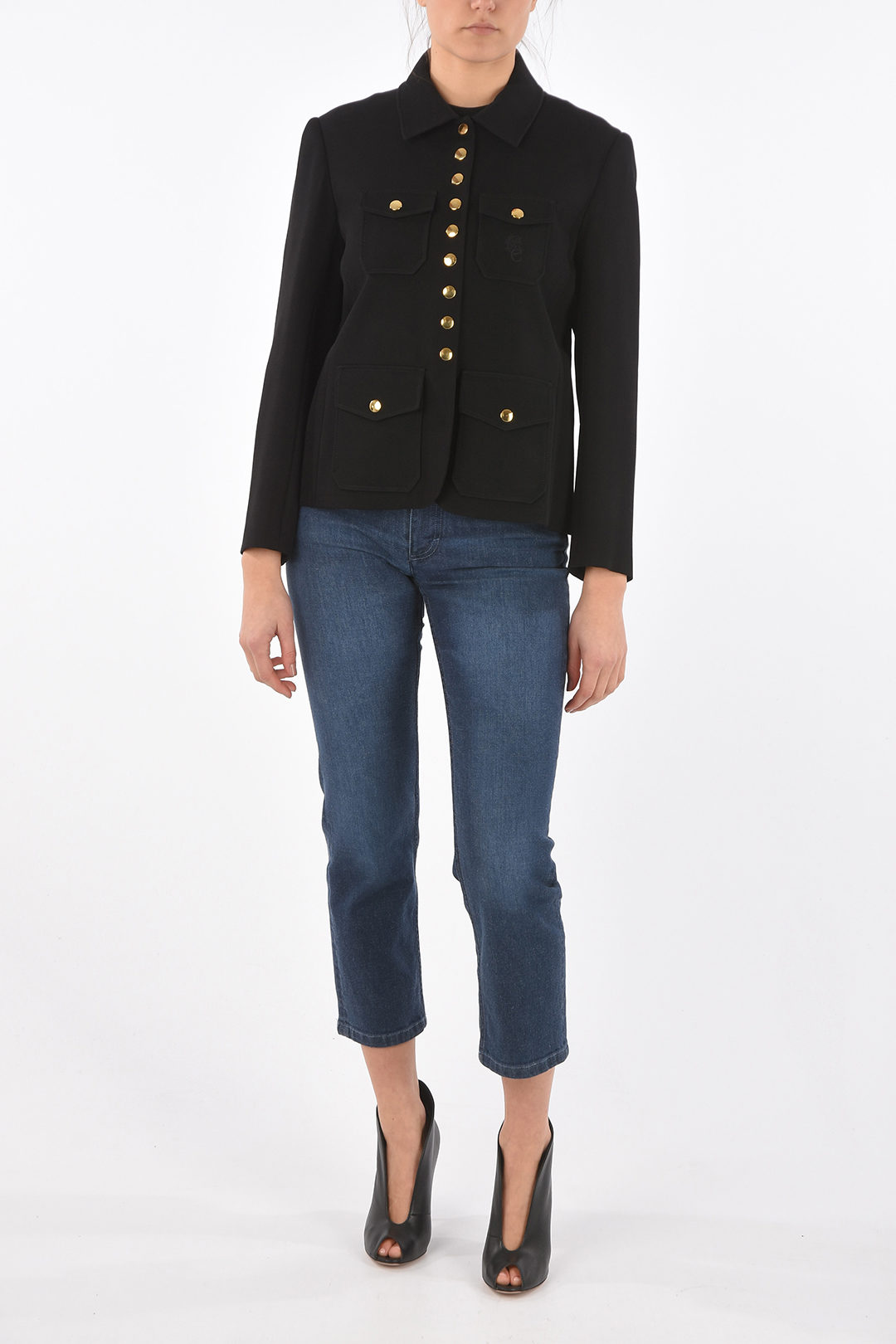 Chloe Snap Buttons Saharan Jacket women Glamood Outlet