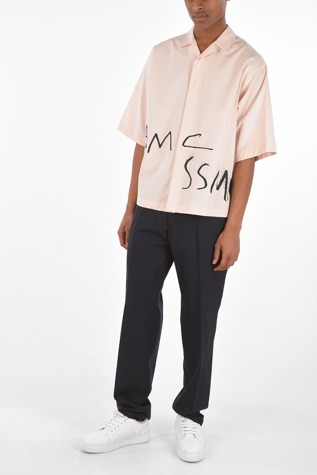 OAMC VACUUM S/S SHIRT black 半袖 シャツ sizeS（OAMC□VACUUM