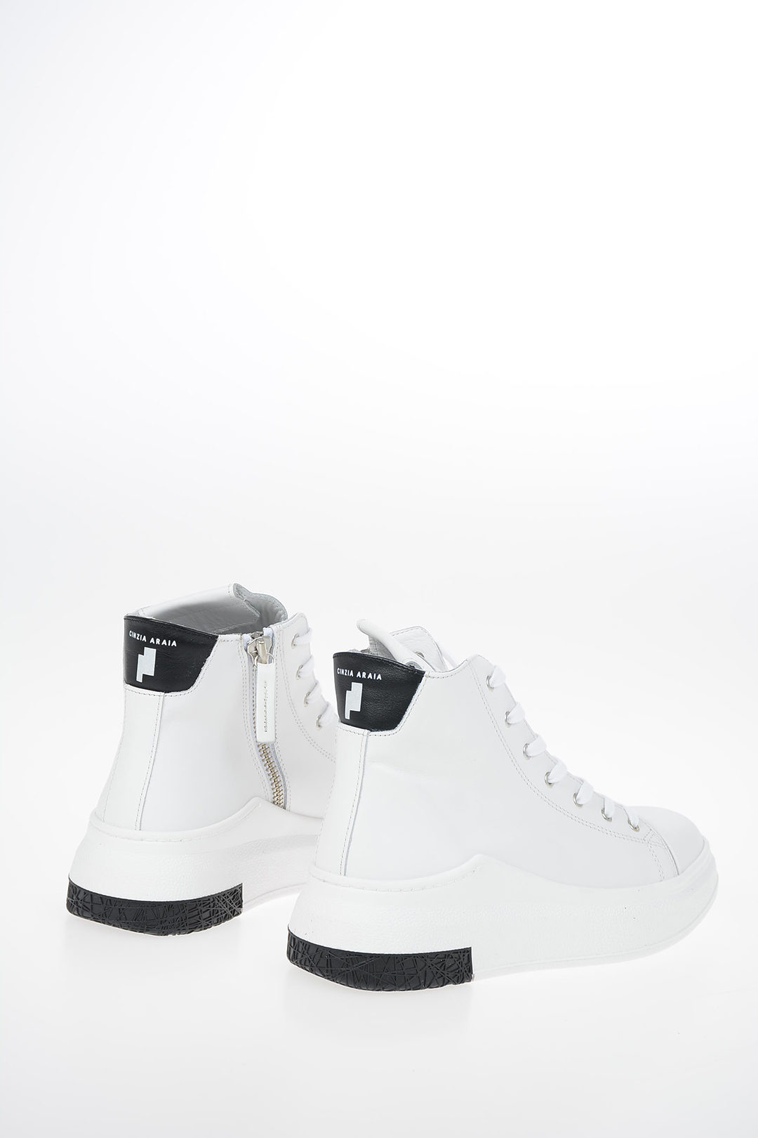 Cinzia Araia Sneakers Alte ARAIA 74 in Pelle uomo Glamood Outlet