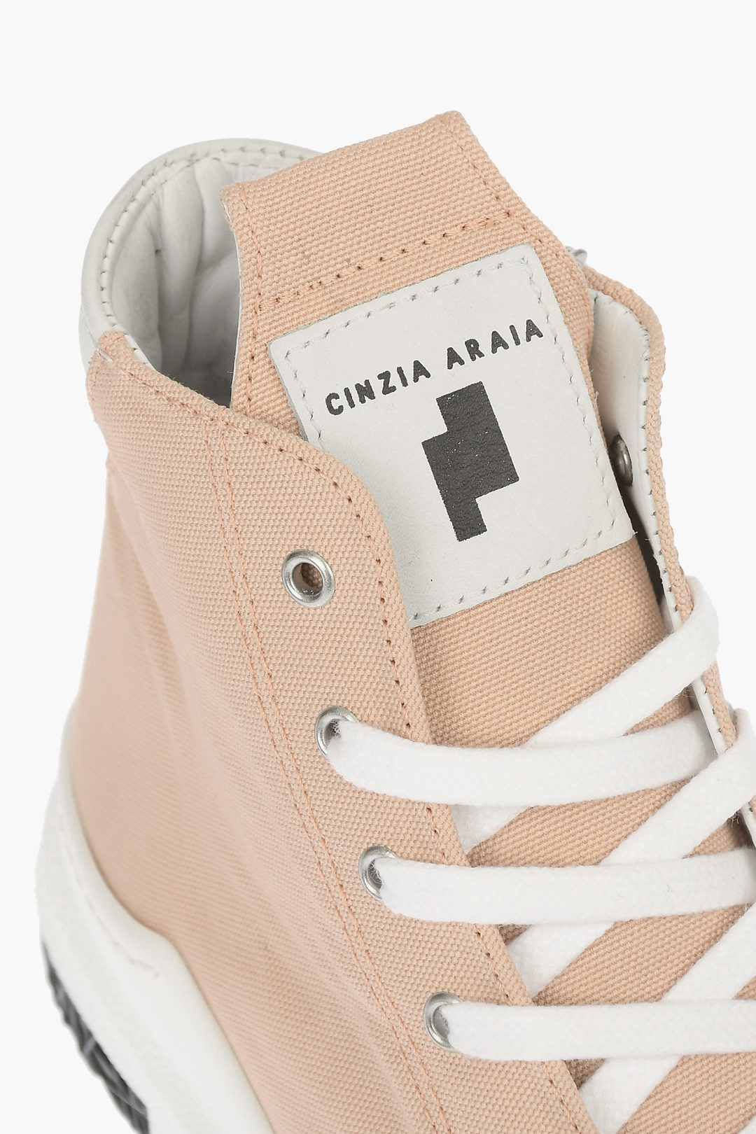 Cinzia Araia Sneakers Alte in Canvas donna Glamood Outlet