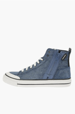 Sneakers alla caviglia Diesel da uomo di colore grigio - Scarpe da uomo •  Differenta.it