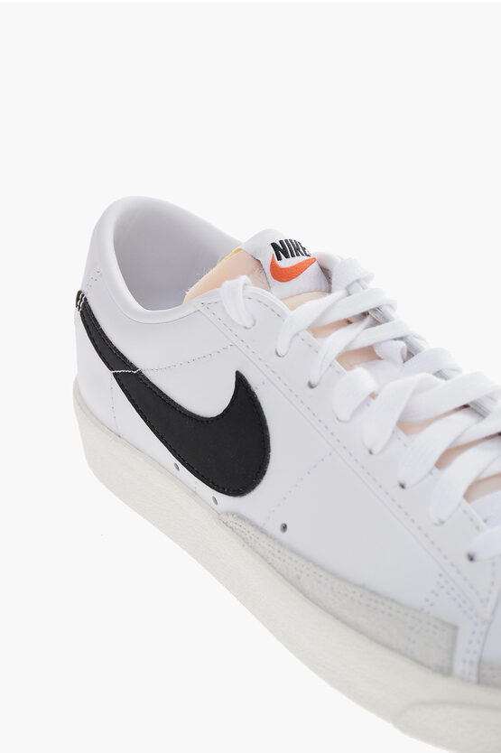 Nike Sneakers Basse BLAZER MID 77 in Pelle con Dettagli in Suede