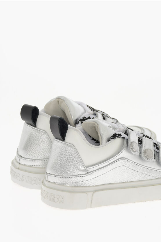 Sneakers Basse TICINELLA In Pelle Metallizzata