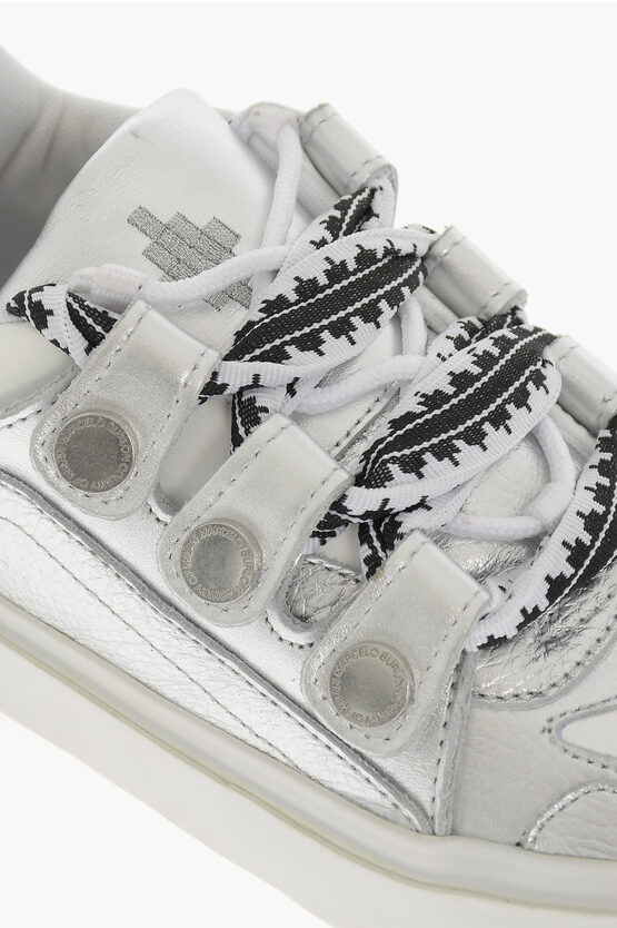 Sneakers Basse TICINELLA In Pelle Metallizzata