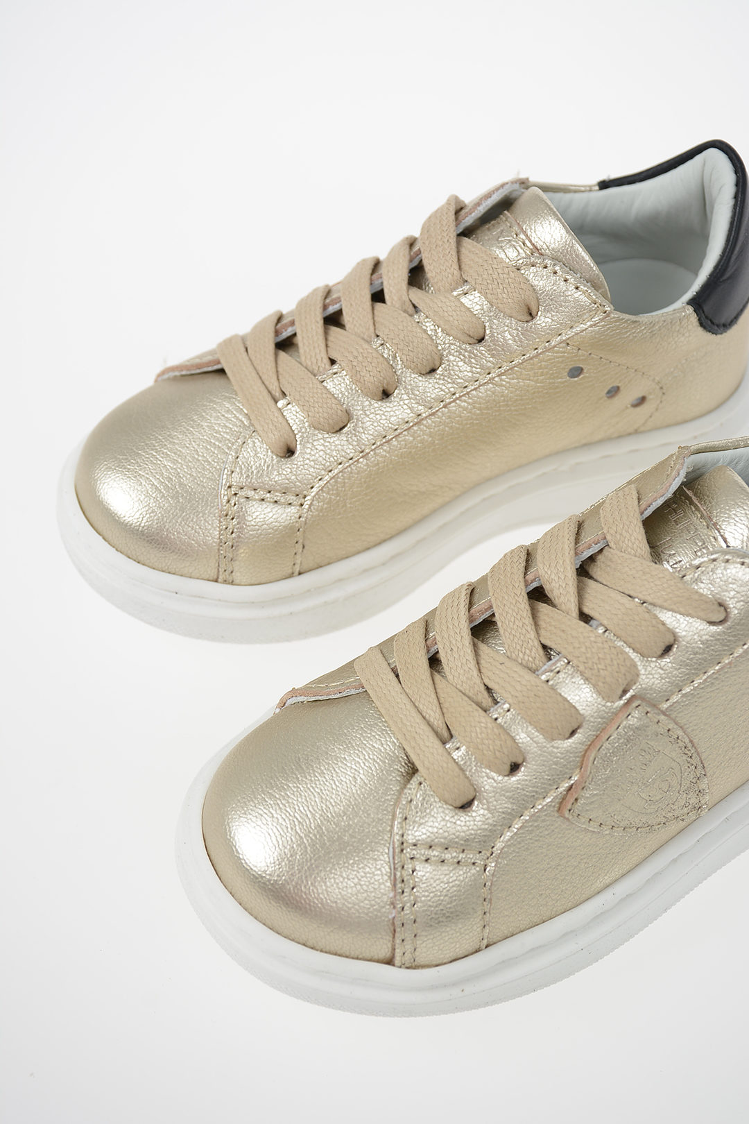 Philippe Model Junior Sneakers GRANVILLE in Pelle Laminata bambina -  Glamood Outlet