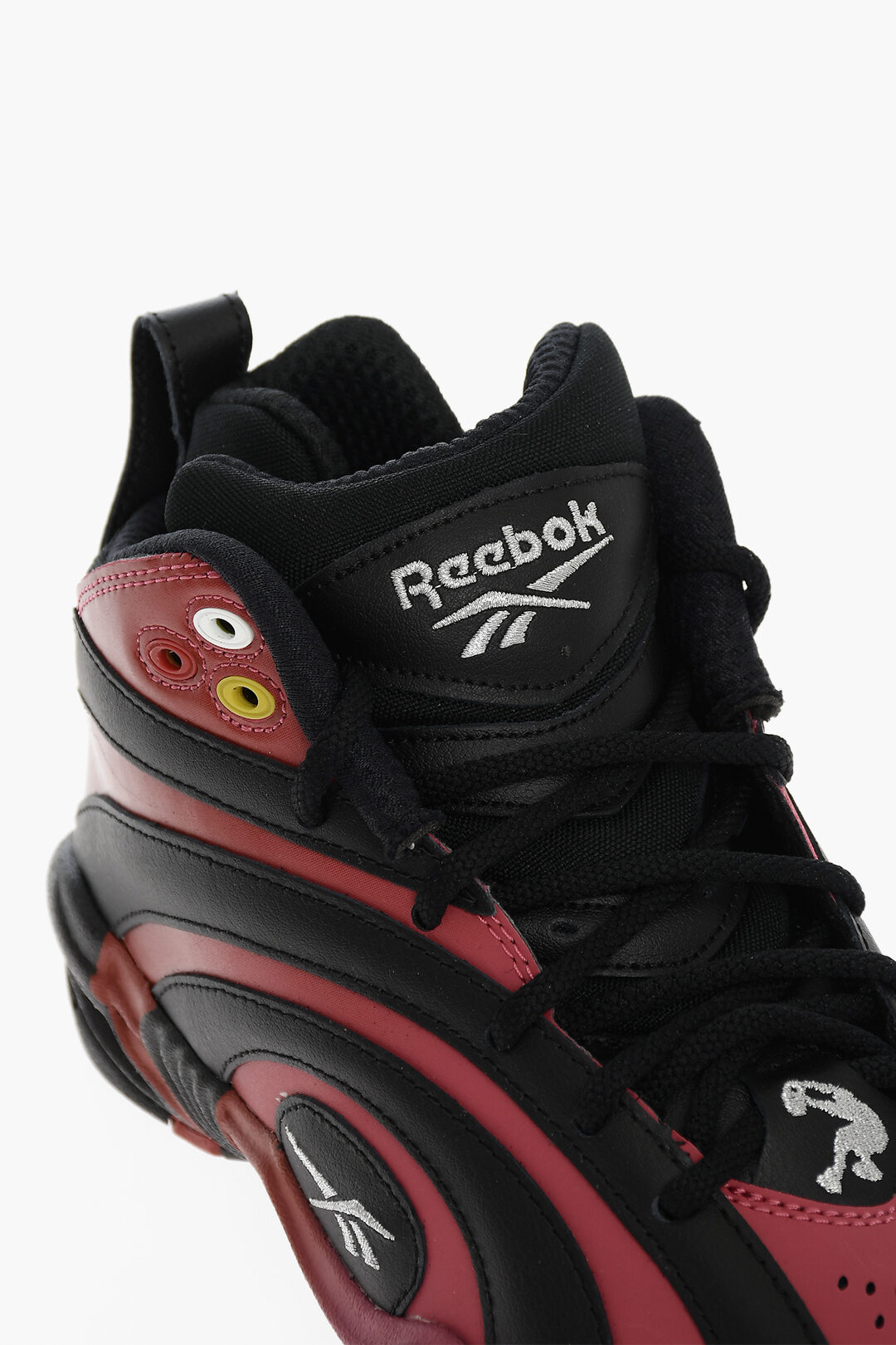 reebok high tops uomo rosse