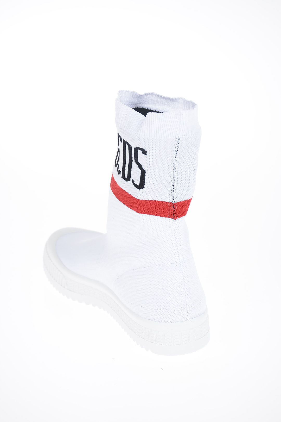 Gcds kids sneakers a calzino con logo - di colore nero - Stileo.it