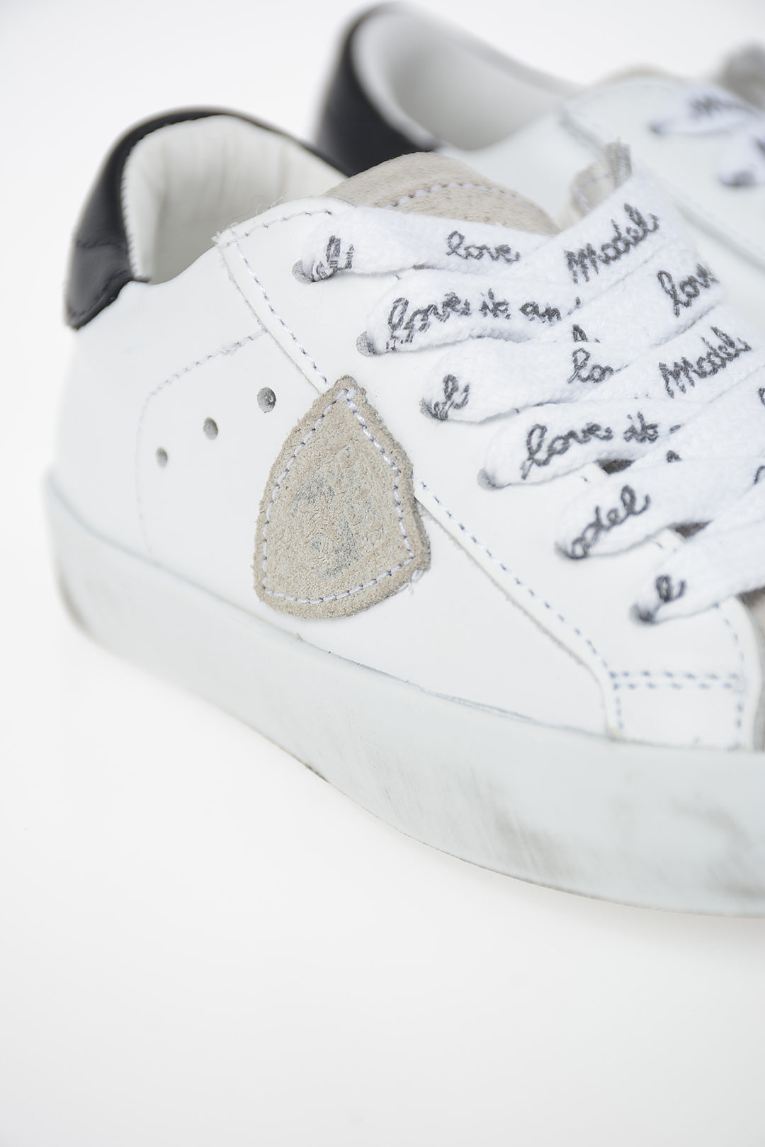 Philippe Model Junior Sneakers PARIS in Pelle unisex bambino bambino  bambina - Glamood Outlet