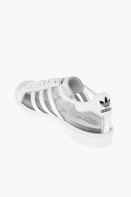 Adidas sneakers SUPERSTAR in pvc con tomaia trasparente uomo - Glamood  Outlet