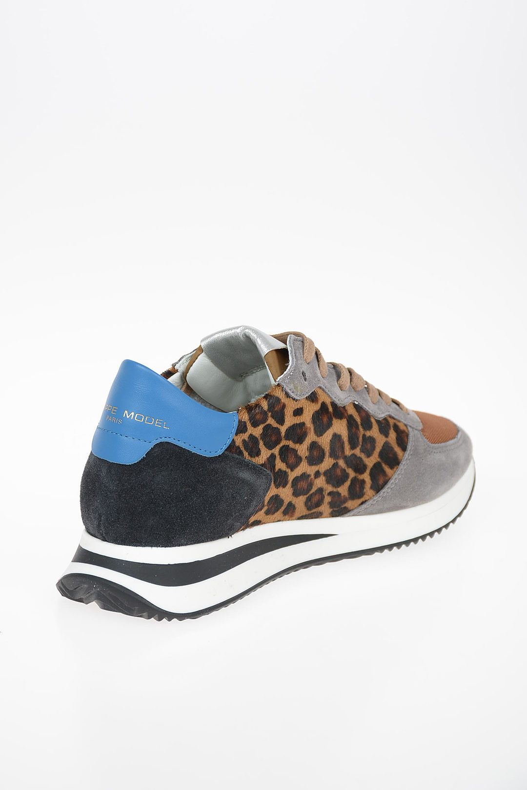 Philippe Model Paris Sneakers TRPX con Inserto in Cavallino Maculato donna  - Glamood Outlet