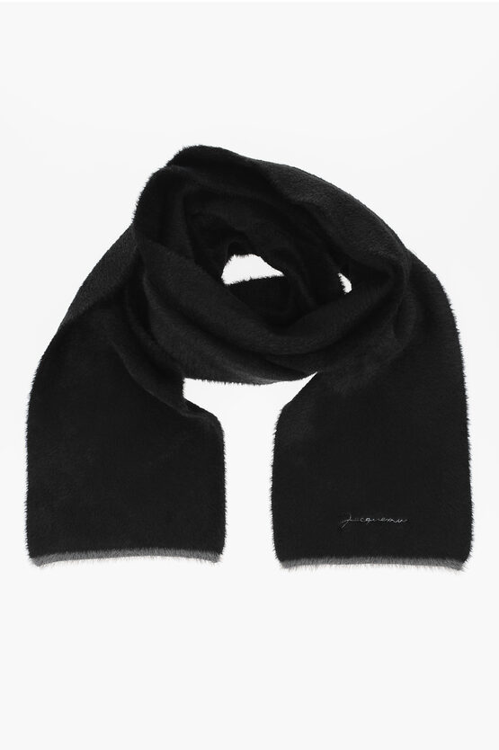 Shop Jacquemus Soft Faux Fur Scarf