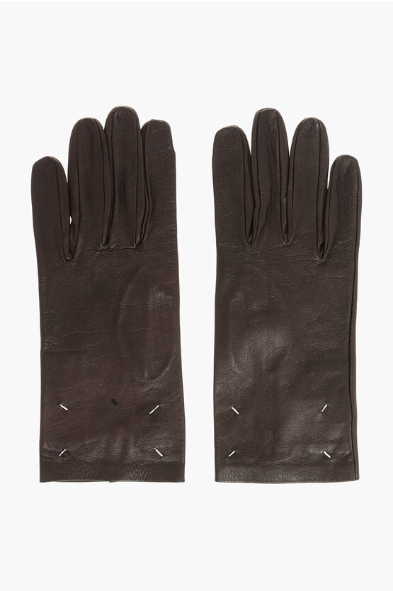 Soft Leather Gloves… - image