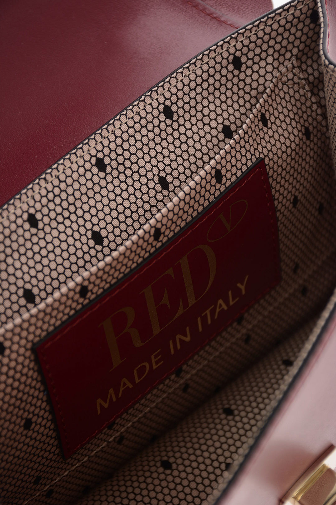 RED Valentino Milk Mini Rock Ruffles Leather Shoulder Bag at FORZIERI