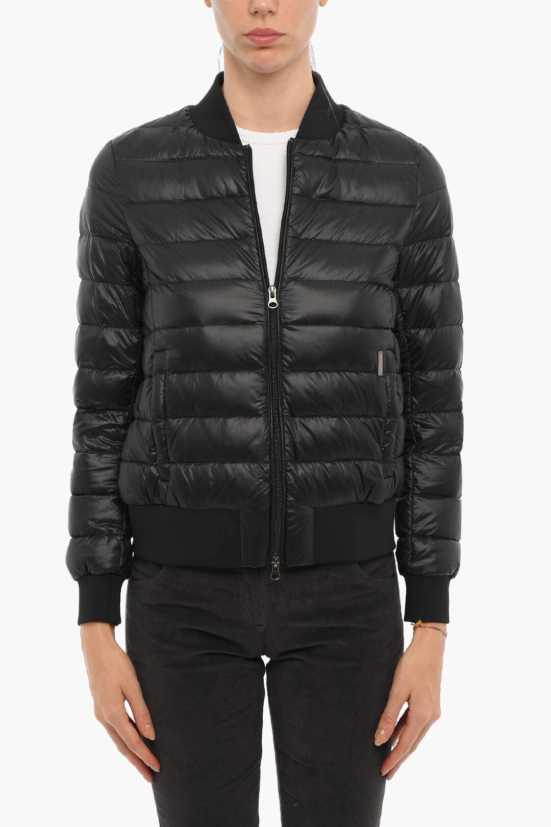 Moncler abricot sales bomber