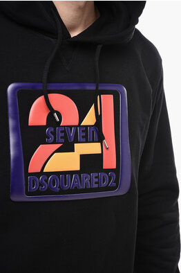 Outlet Dsquared2 men Hoodies Black - Glamood Outlet