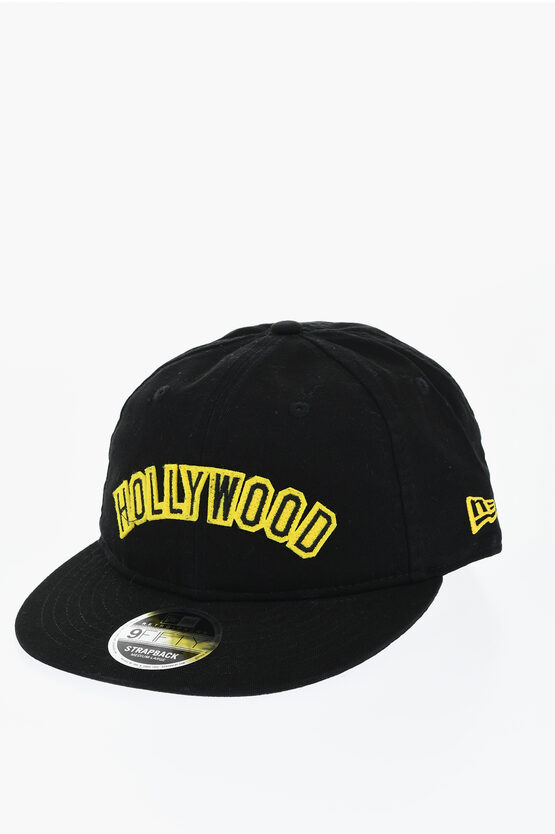 New Era Solid Color 9fifty Hollywood Cap With Contrasting Detail