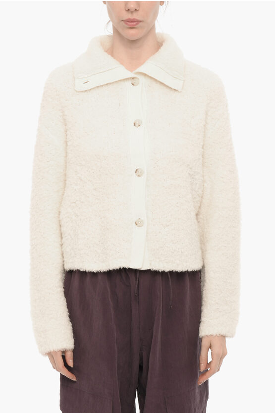 Shop Ugg Solid Color Alaura Fluffy Cardigan