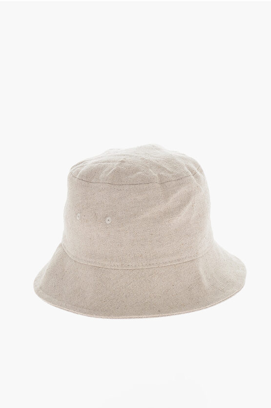 Samsoe & Samsoe Solid Colour Anton Bucket Hat In White