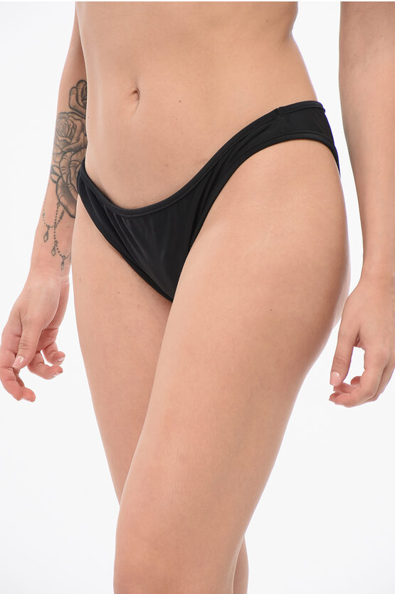 Zadig & Voltaire Solid Color Bikini Bottom With Contrasting Detail