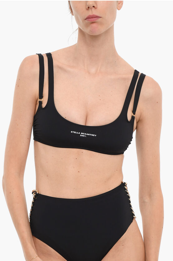 Stella Mccartney Bikini Top In Black