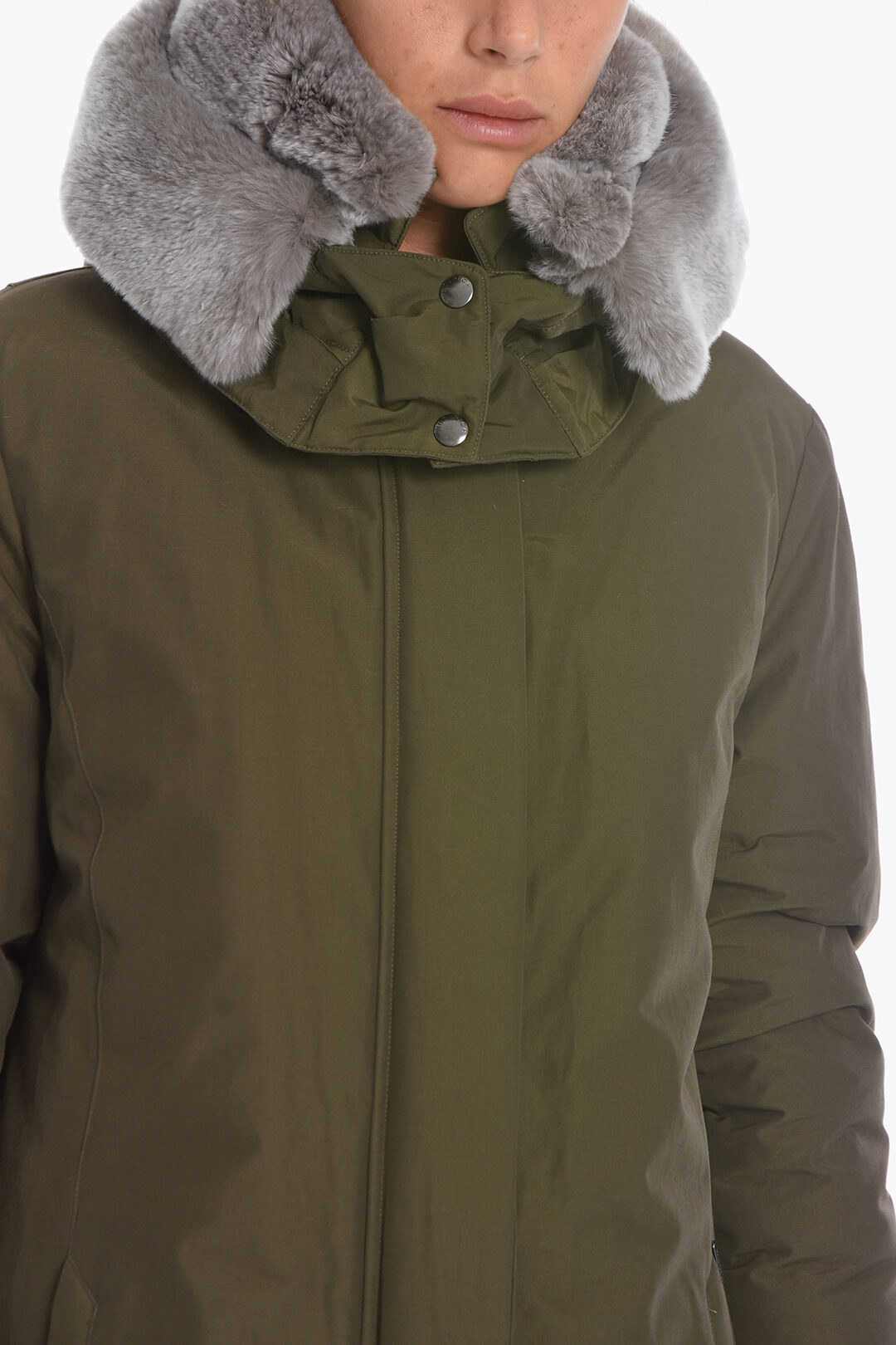 Woolrich john rich & bros bow on sale bridge down coat