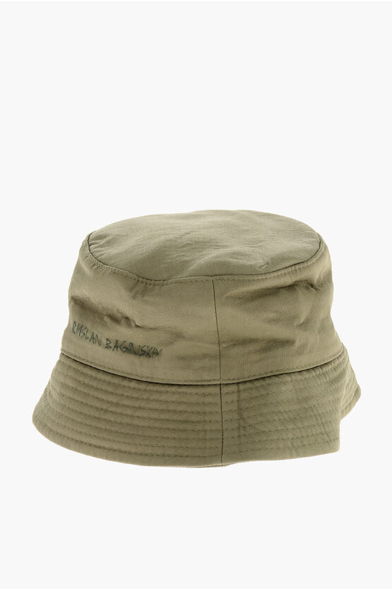 Ruslan Baginskiy Solid Color Bucket Hat With Frontal Logo