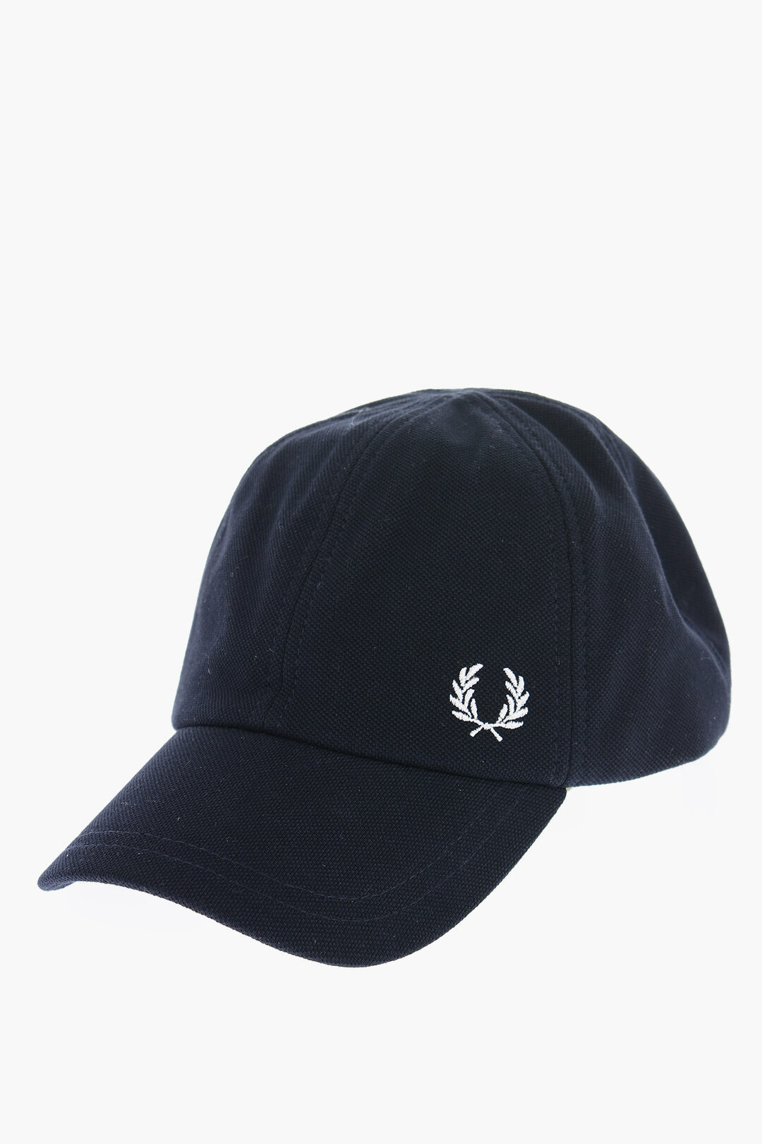 Solid Colou Caps Fred Perry Solid Color Cap with Embroidered Logo men - Glamood Outlet