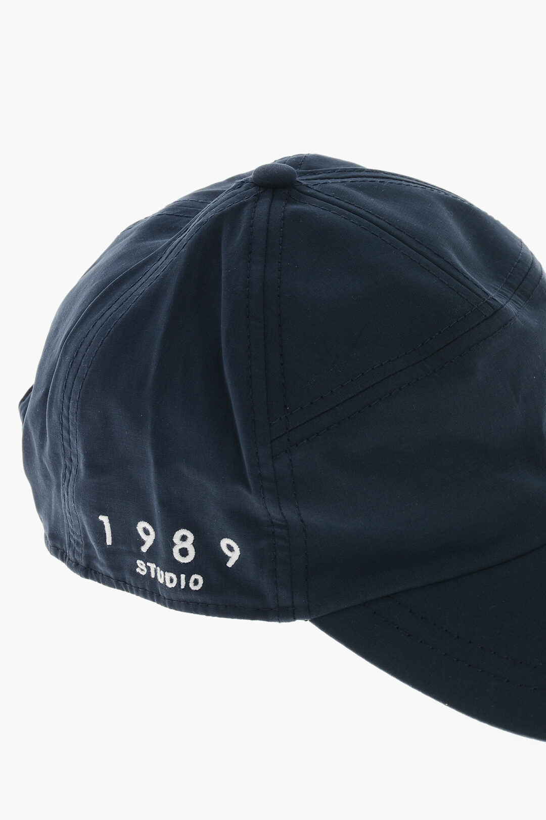1989 Studio Solid Color Cap with Embroidered Logo men - Glamood Outlet
