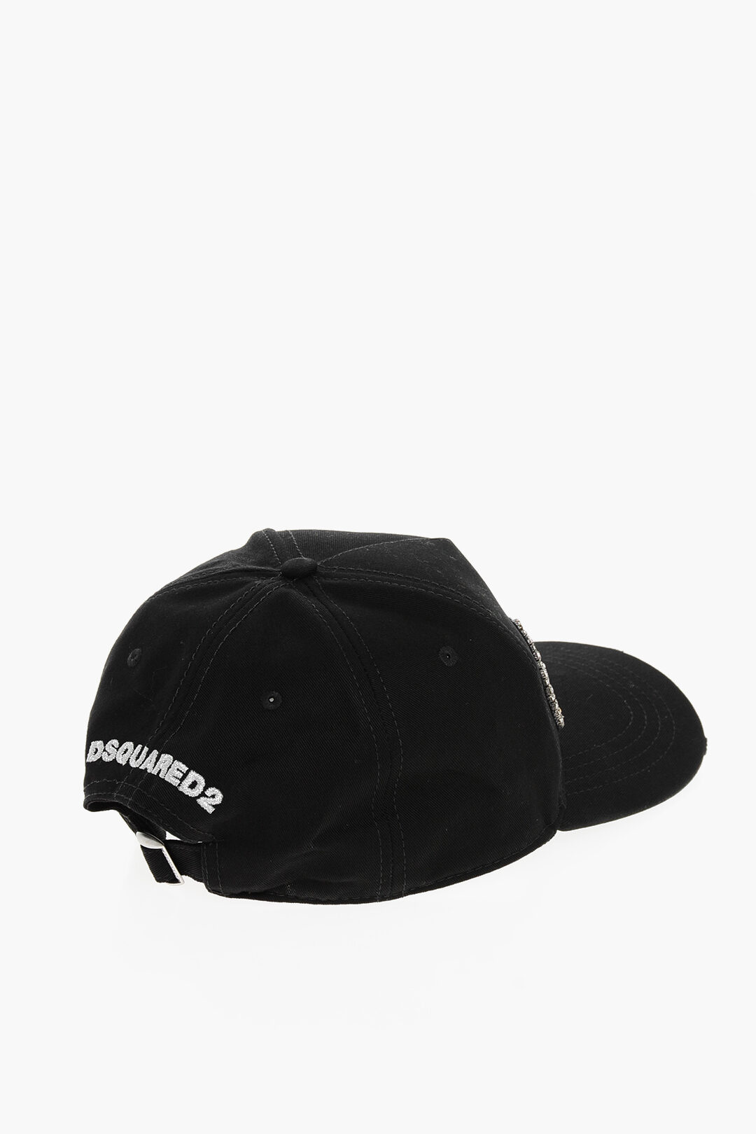 Solid Colou Caps Dsquared2 Solid Color Cap with Jewels Detail women - Glamood Outlet