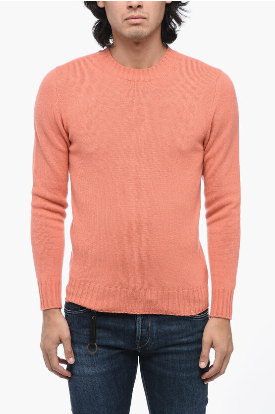 PIACENZA 1733 SOLID COLOR CASHMERE CREW-NECK SWEATER 