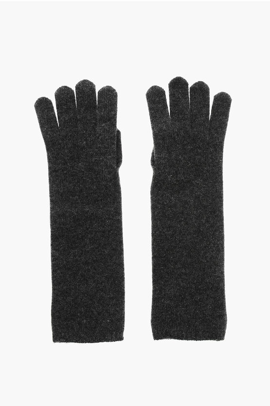 Max Mara Solid Color Cashmere Gloves