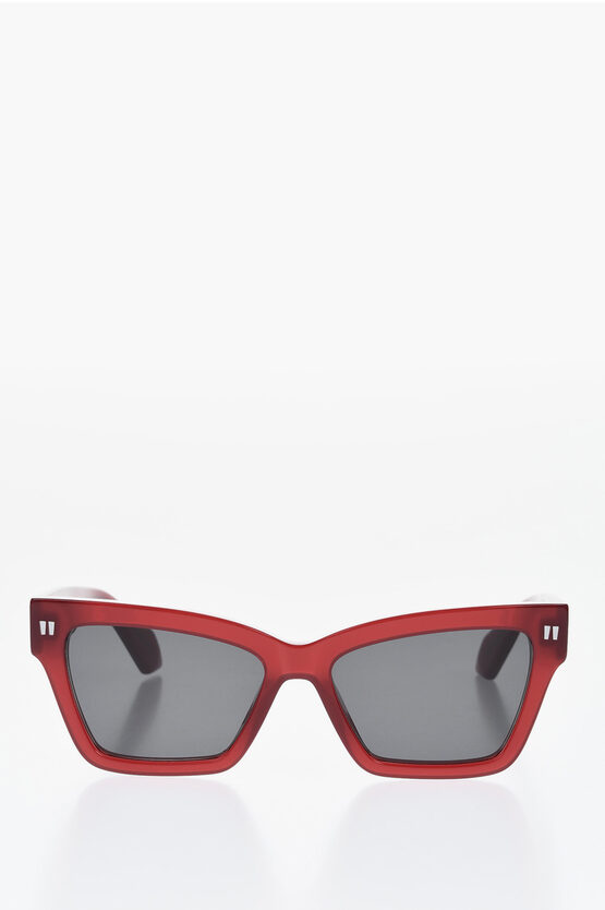 Off-white Solid Color Cincinnati Wayfarer Sunglasses Grösse Unica