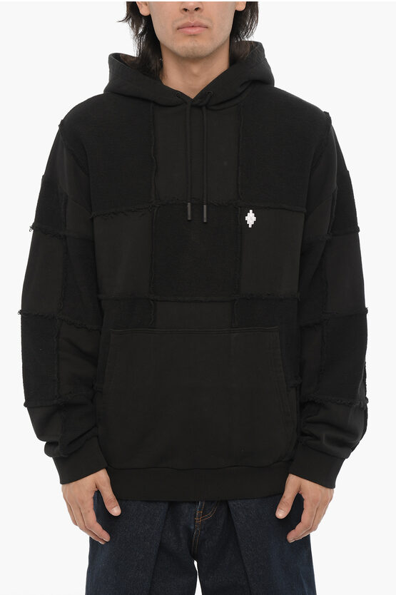 Shop Marcelo Burlon County Of Milan Solid Color Cotton Hoodie