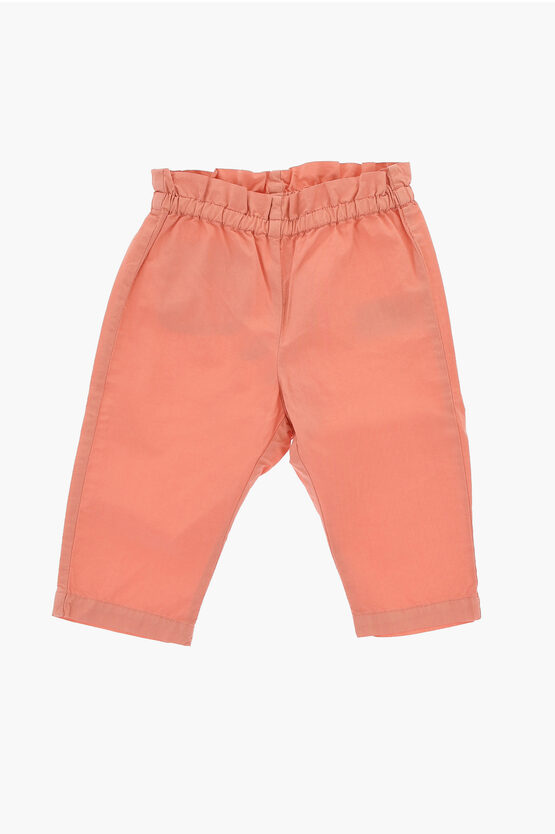 BONPOINT SOLID COLOR COTTON LUCIOLA PANTS