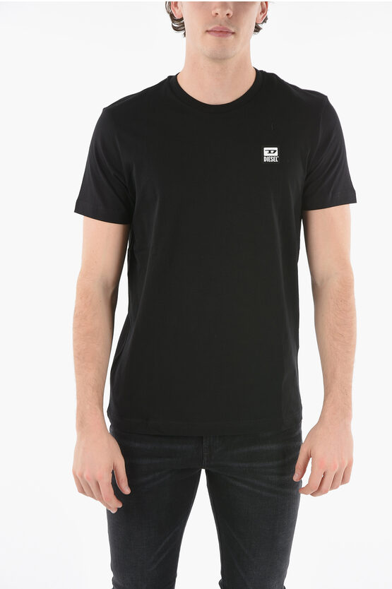 Diesel Solid Color Cotton T-DIEGOS-K30 T-Shirt men - Glamood
