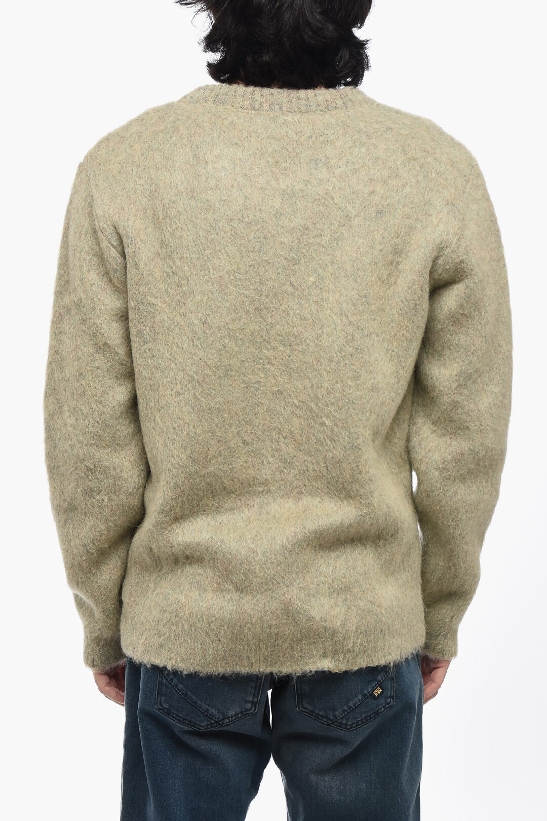 Lemaire Solid Color Crew-neck Sweater men - Glamood Outlet Lemaire Solid Color Crew-neck Sweater men - Glamood Outlet
