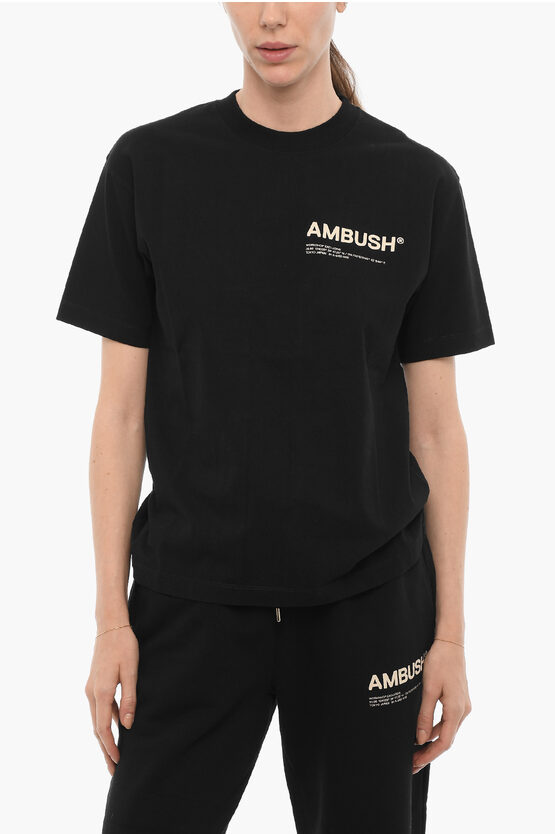 Ambush Workshop Logo-print Jersey T-shirt