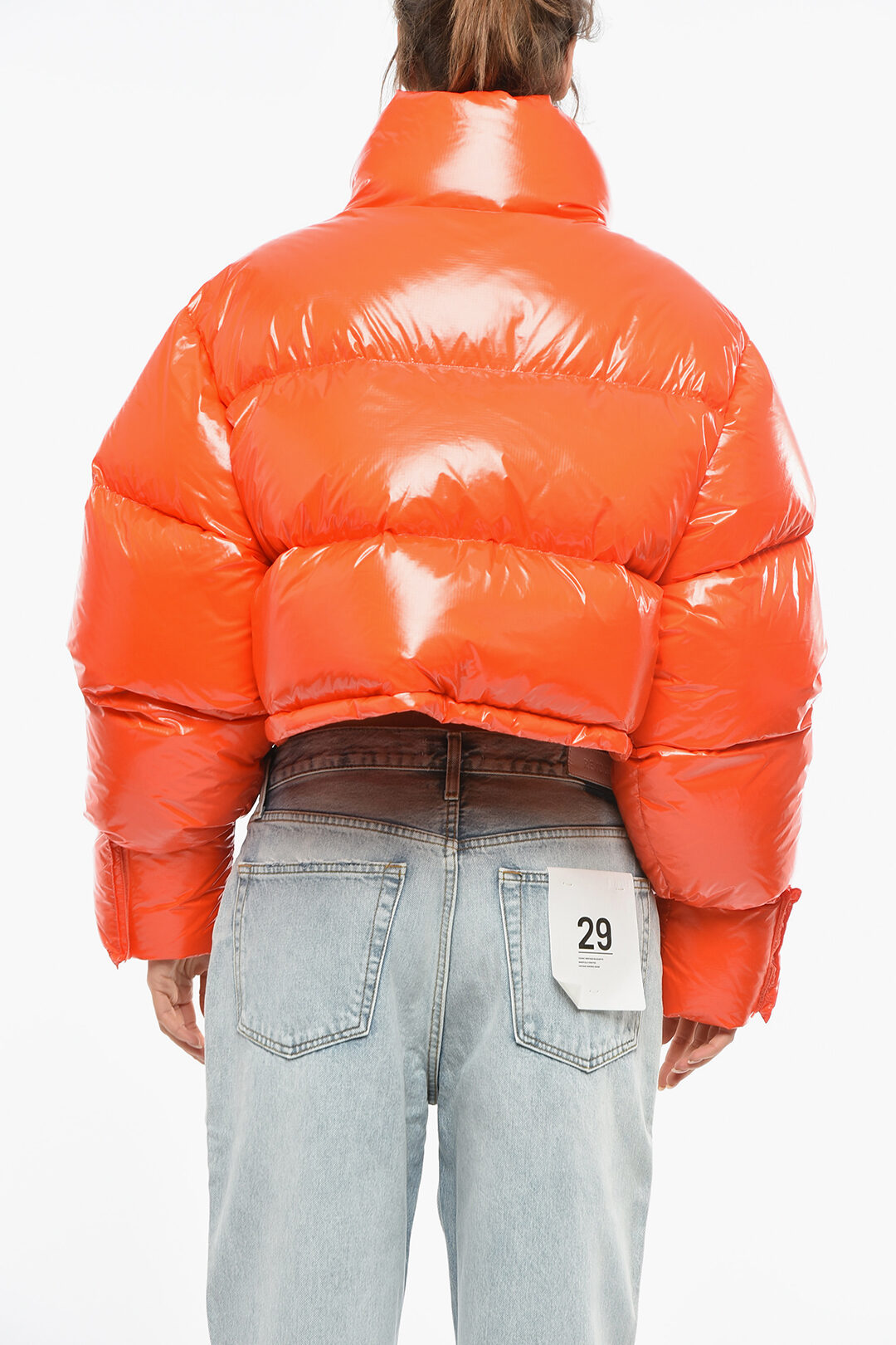 Oazifestiv White Sleeveless Denim Jacket Womens Oazifestiv Turning - Main Image