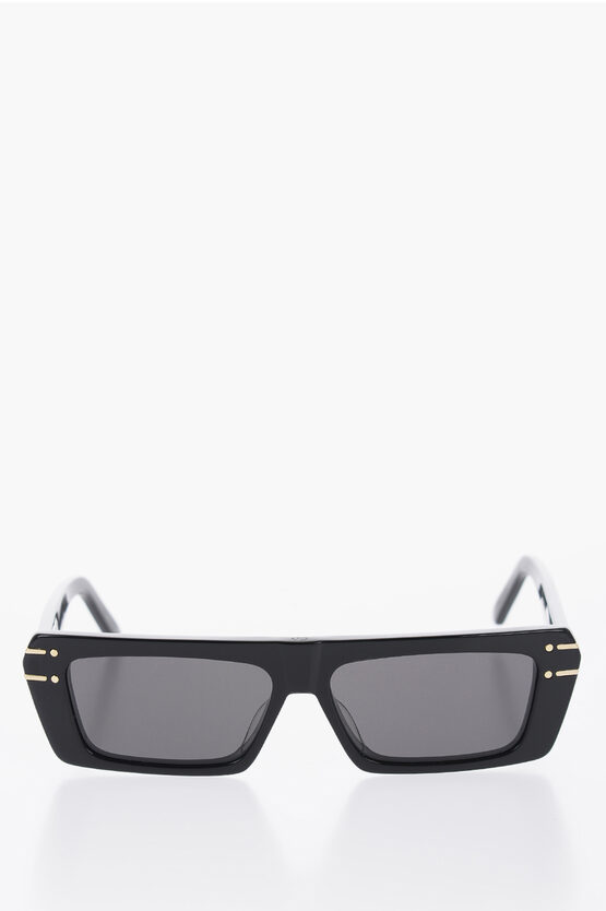 Dior Solid Color  Signature Sunglasses In Black